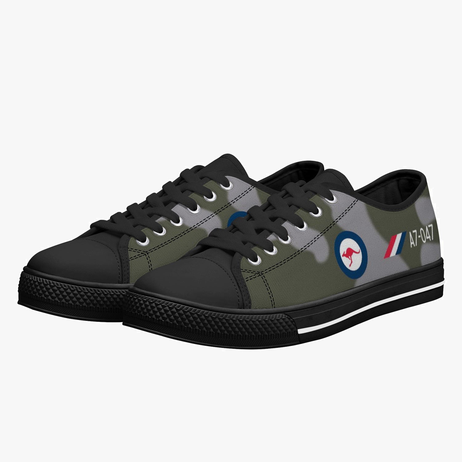 Macchi "A7-047" Low Top Canvas Shoes (Camo) - I Love a Hangar