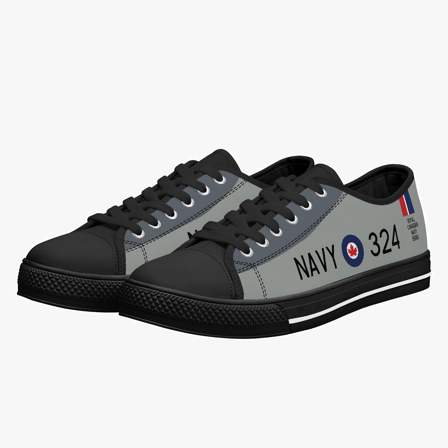 TBM-3 "Navy-324" Low Top Canvas Shoes - I Love a Hangar