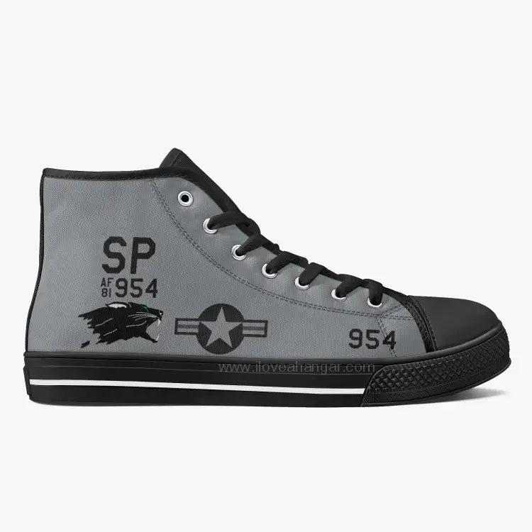 A-10 "Panthers" High Top Canvas Shoes - I Love a Hangar