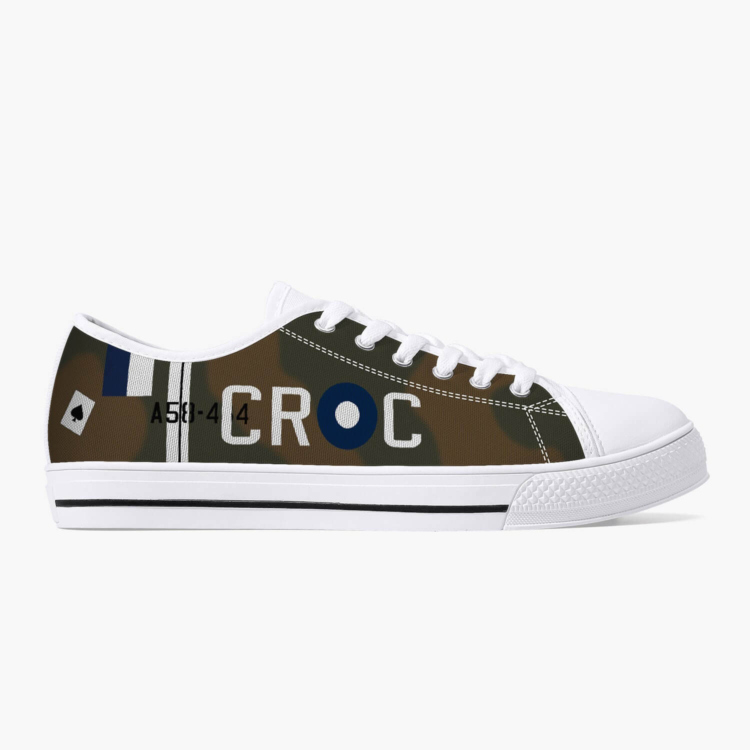 Spitfire "CR-C" Low Top Canvas Shoes - I Love a Hangar