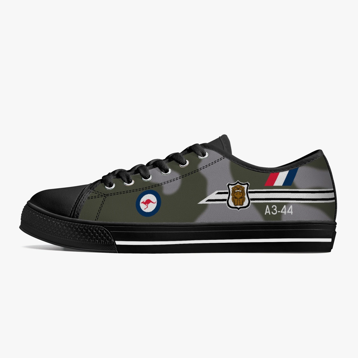 Mirage IIIO "A3-44" Low Top Canvas Shoes - I Love a Hangar