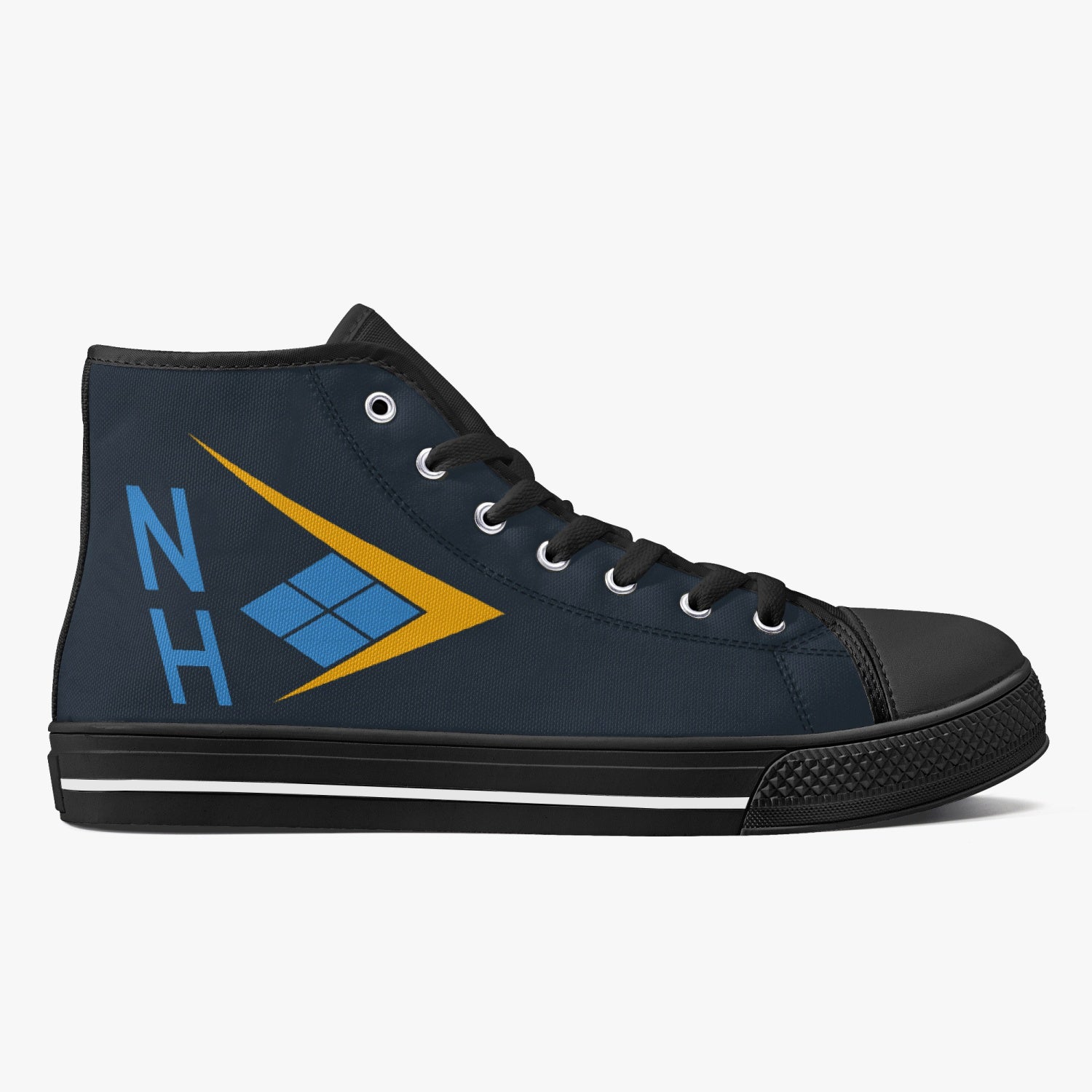 VFA-146 "Blue Diamonds" High Top Canvas Shoes