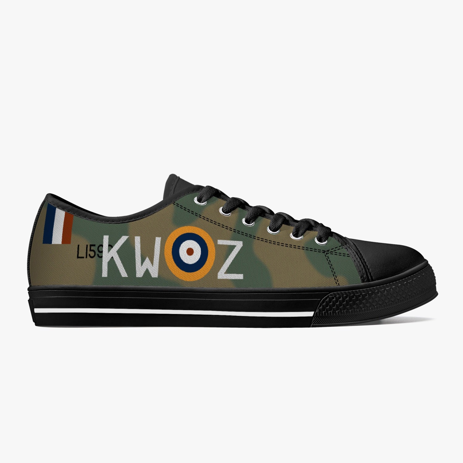 Hurricane "KW-Z" Low Top Canvas Shoes - I Love a Hangar