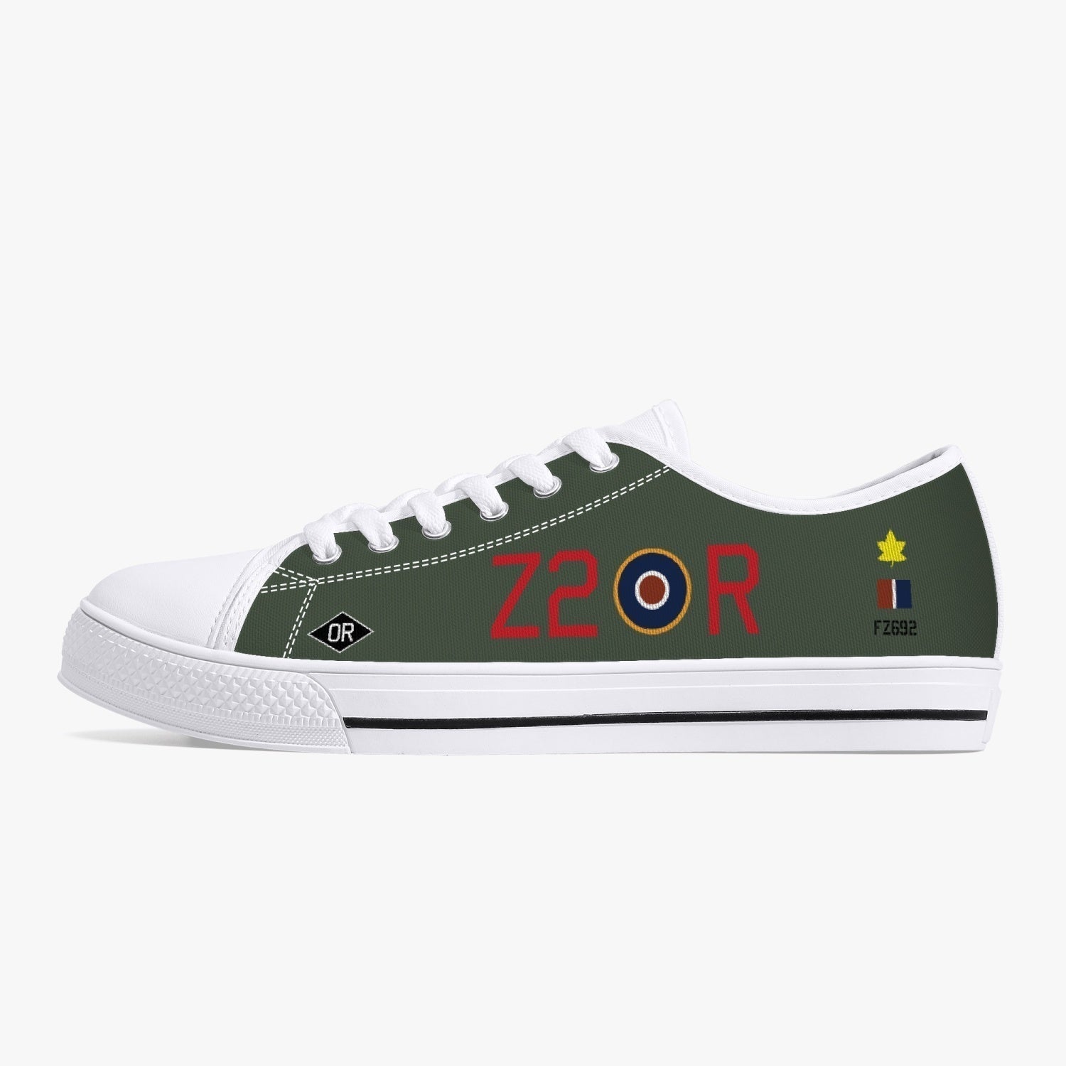 C-47 "Z2-R" Low Top Canvas Shoes - I Love a Hangar