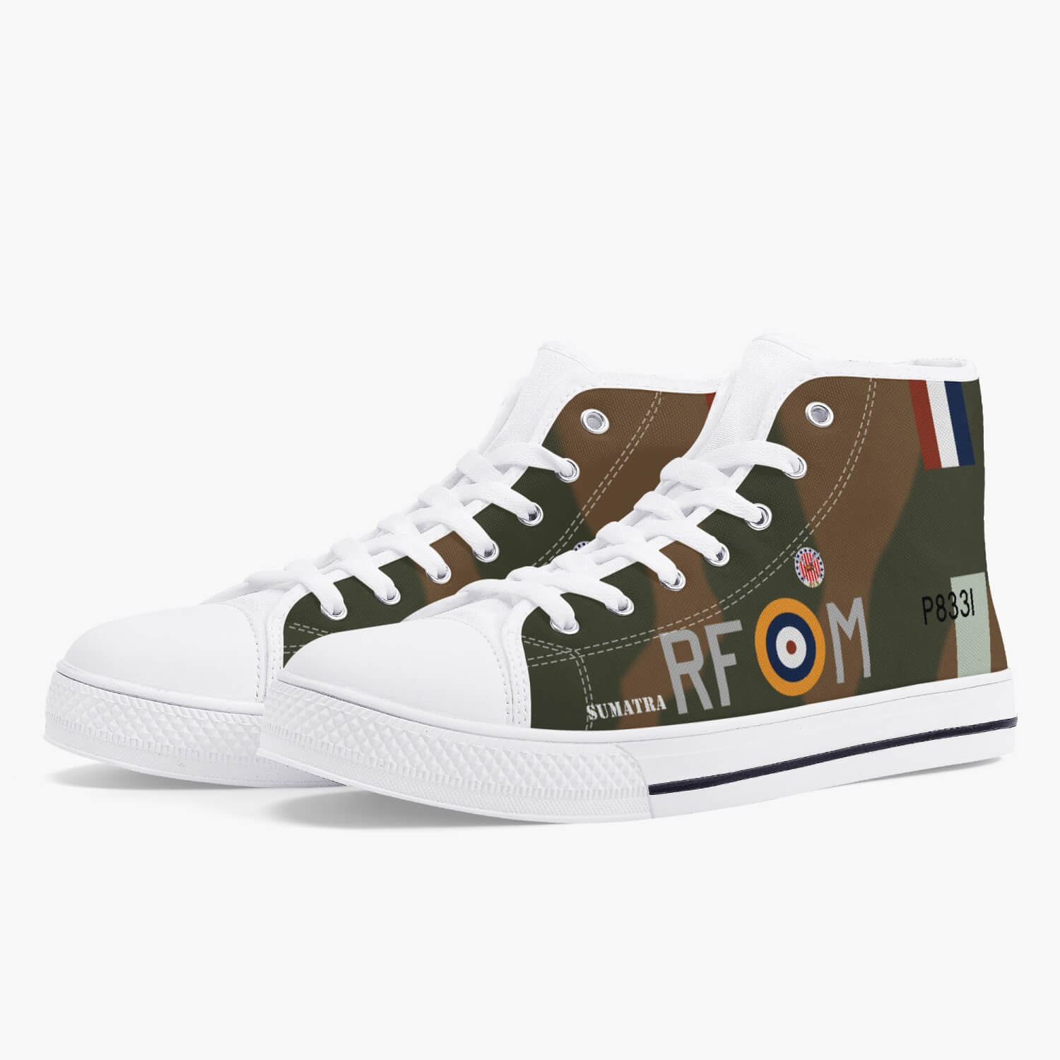 Spitfire "RF-M" High Top Canvas Shoes - I Love a Hangar