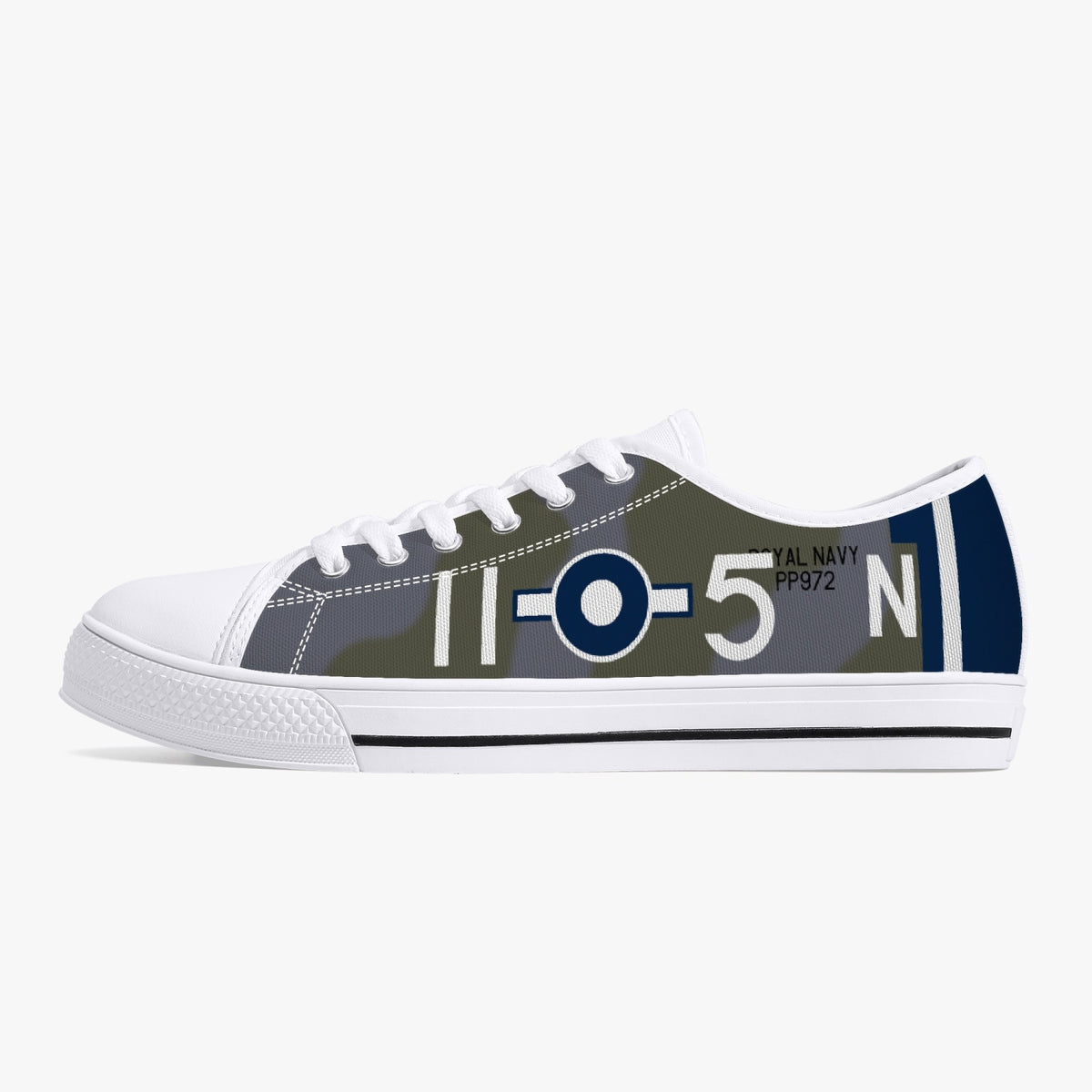 Seafire 11-5-N Low Top Canvas Shoes - I Love a Hangar
