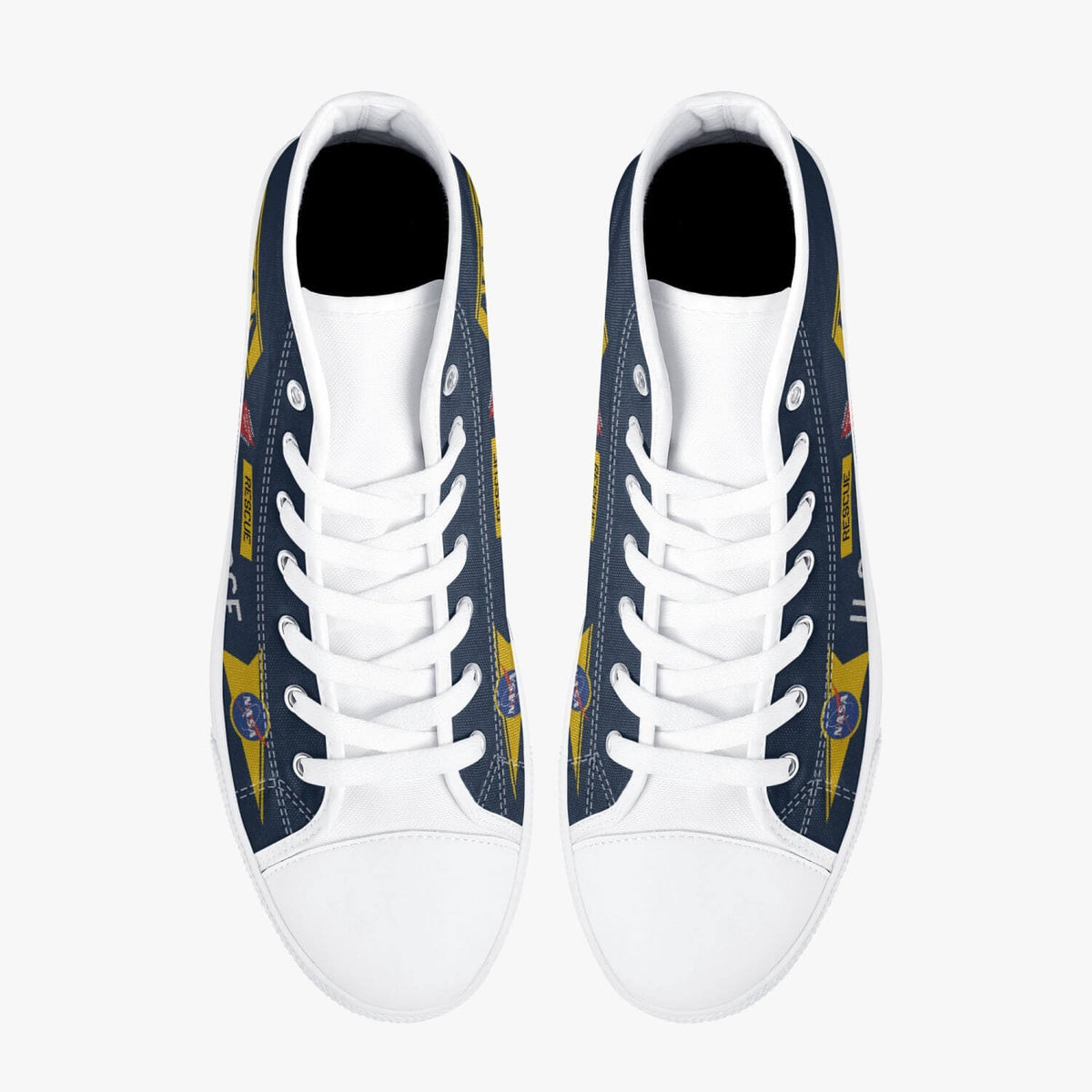 X-15 "56-6672" High Top Canvas Shoes - I Love a Hangar