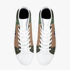 A-1 Skyraider "Wiley Coyote" High Top Canvas Shoes - I Love a Hangar