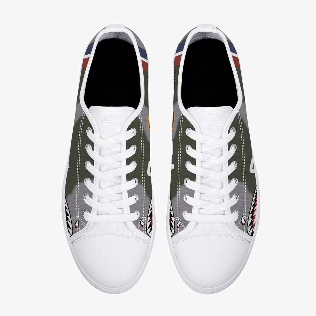 P-51 "GA-S" (KH774) Low Top Canvas Shoes - I Love a Hangar