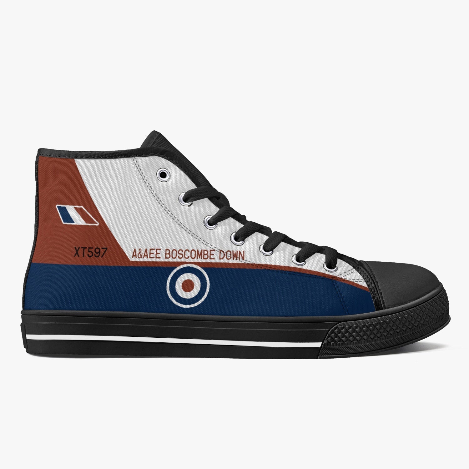 F-4 Phantom XT597 High Top Canvas Shoes - I Love a Hangar