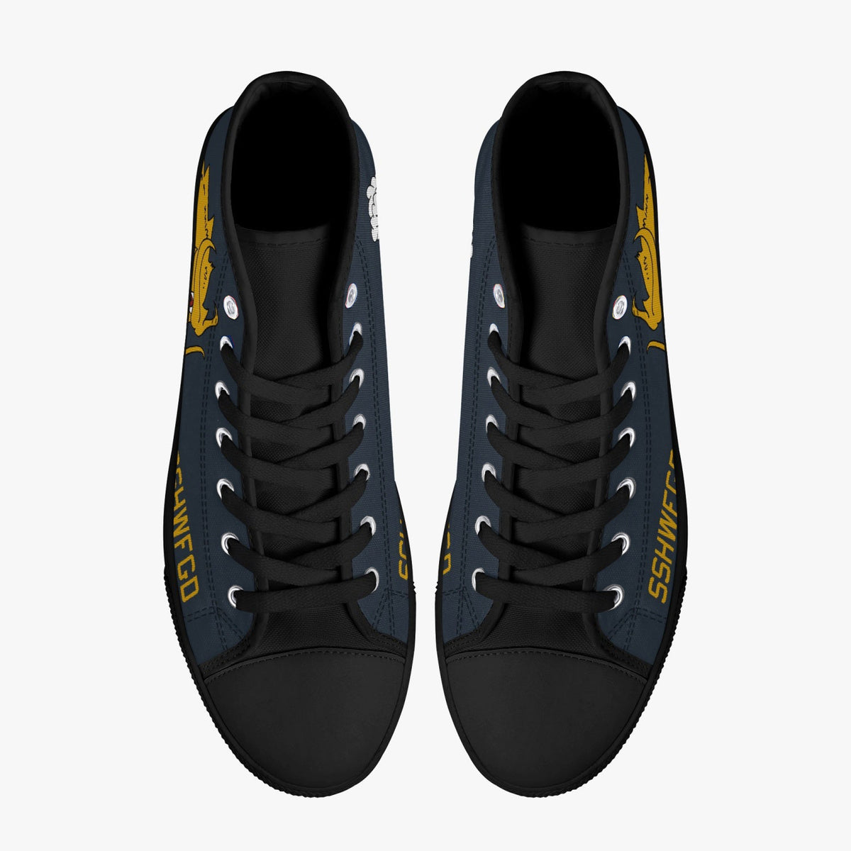 VFA-192 "Golden Dragons" High Top Canvas Shoes - I Love a Hangar