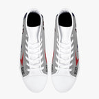 VAH-1 "Smokin' Tigers" High Top Canvas Shoes - I Love a Hangar