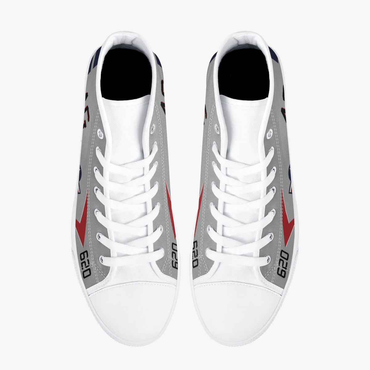 VAH-1 "Smokin' Tigers" High Top Canvas Shoes - I Love a Hangar