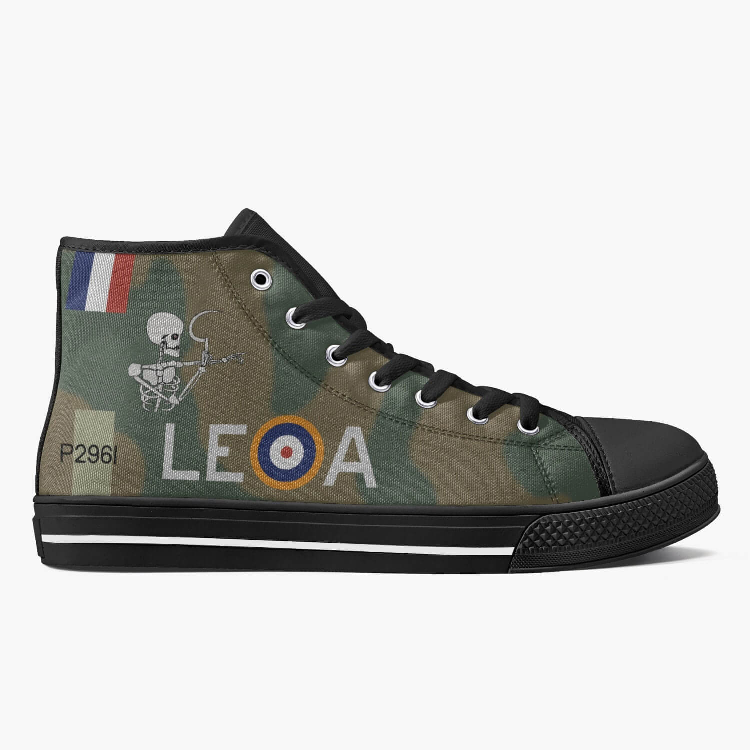 Hurricane "LE-A" High Top Canvas Shoes - I Love a Hangar