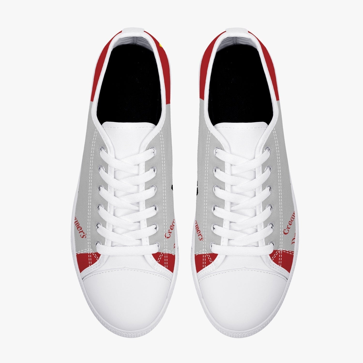 P-51 "Creamer's Dream" Low Top Canvas Shoes - I Love a Hangar