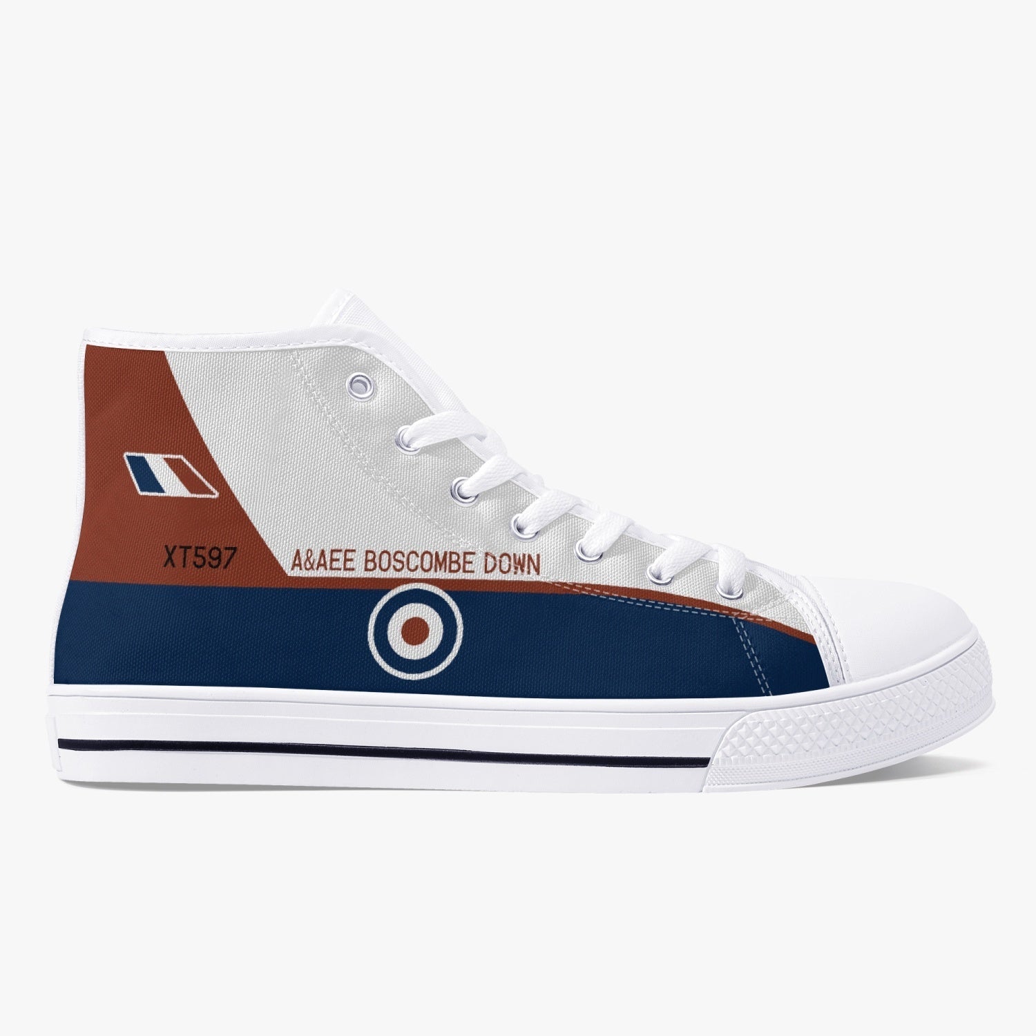 F-4 Phantom XT597 High Top Canvas Shoes - I Love a Hangar