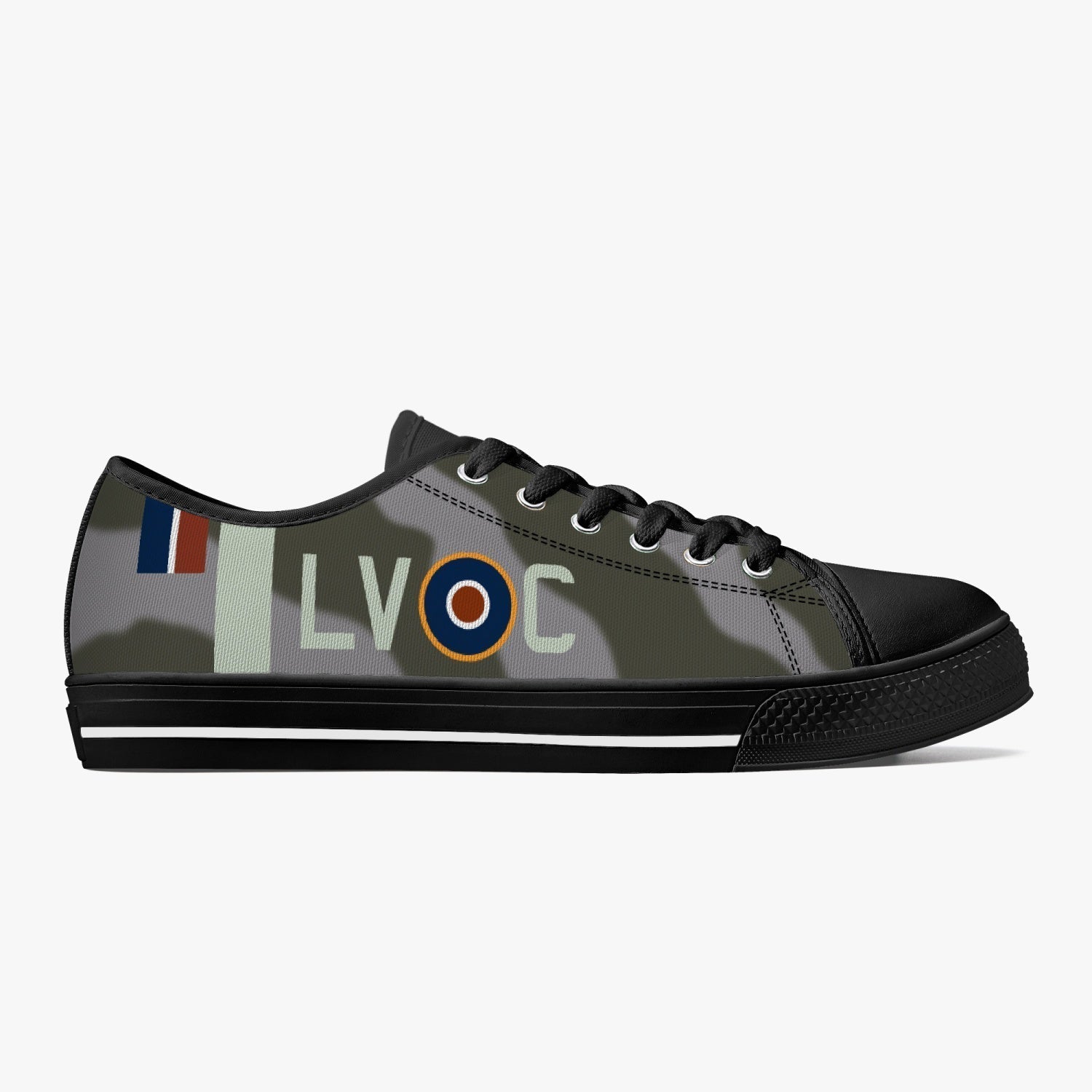 Spitfire "LV-C" Low Top Canvas Shoes - I Love a Hangar