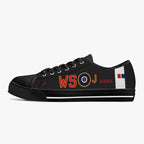 Lancaster "J for Johnnie" Low Top Canvas Shoes (Black) - I Love a Hangar