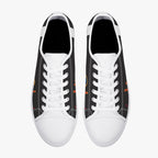 Lancaster "J for Johnnie" Low Top Canvas Shoes (Black) - I Love a Hangar