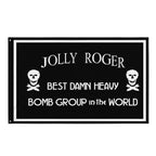 90th Bomb Group "Jolly Roger" Flag - I Love a Hangar