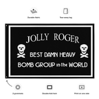 90th Bomb Group "Jolly Roger" Flag - I Love a Hangar