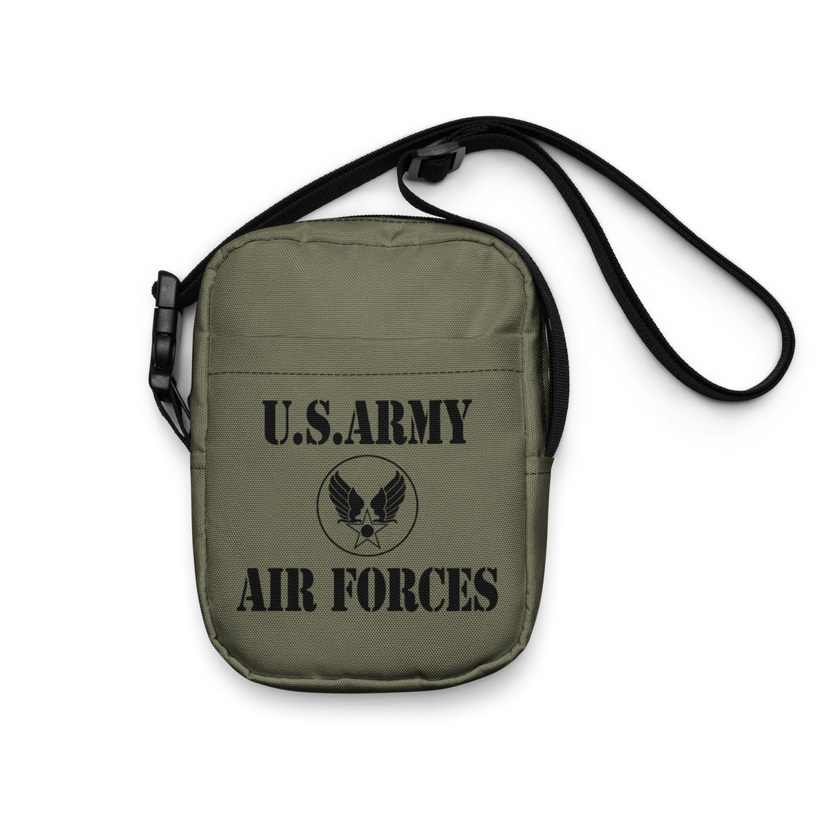 US Army Air Forces (Black) Style Utility crossbody bag - I Love a Hangar