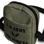 US Army Air Forces (Black) Style Utility crossbody bag - I Love a Hangar