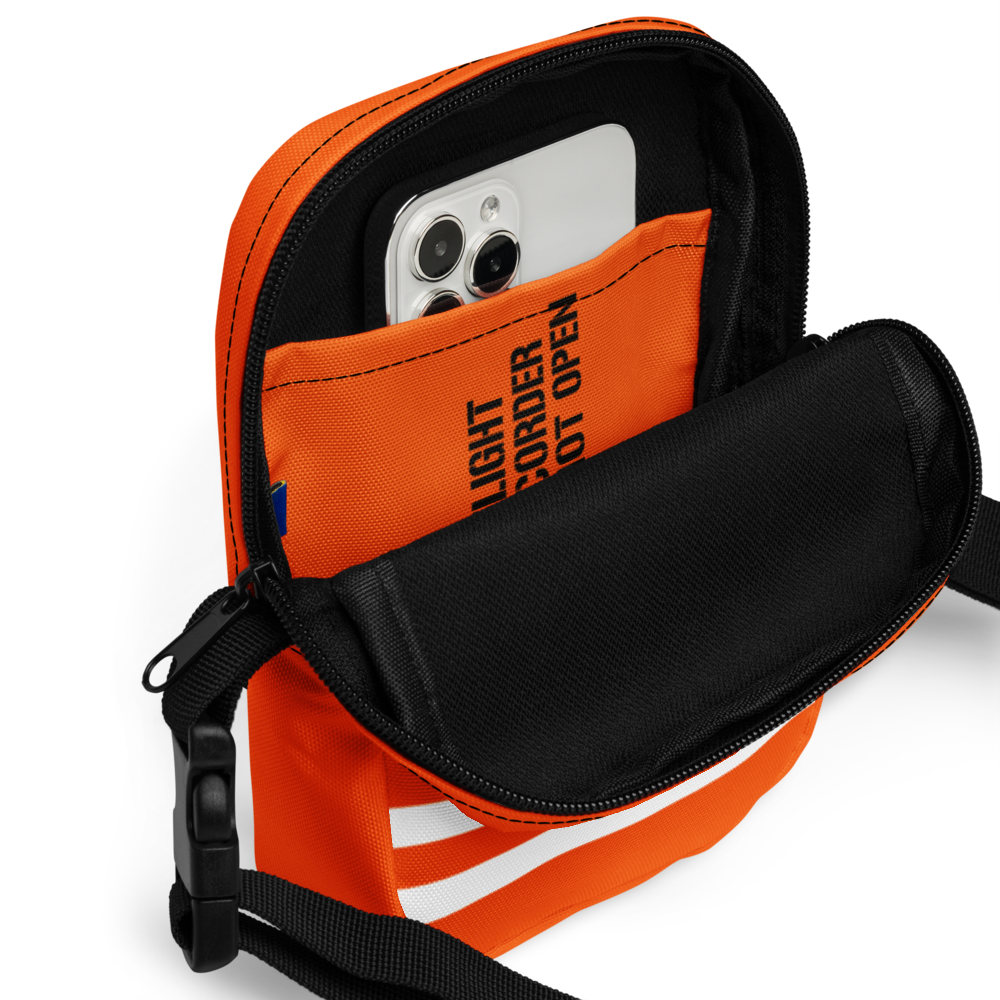 Flight Data Recorder Utility crossbody bag - I Love a Hangar