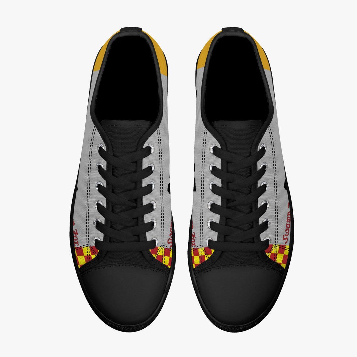 P-51 "Swamp Fox" Low Top Canvas Shoes - I Love a Hangar