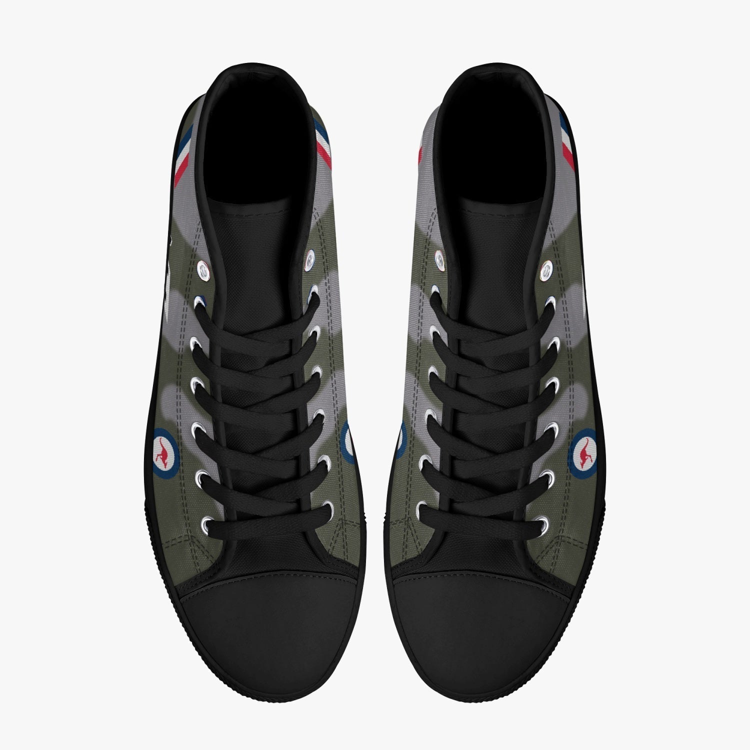 Mirage IIIO "A3-44" High Top Canvas Shoes - I Love a Hangar