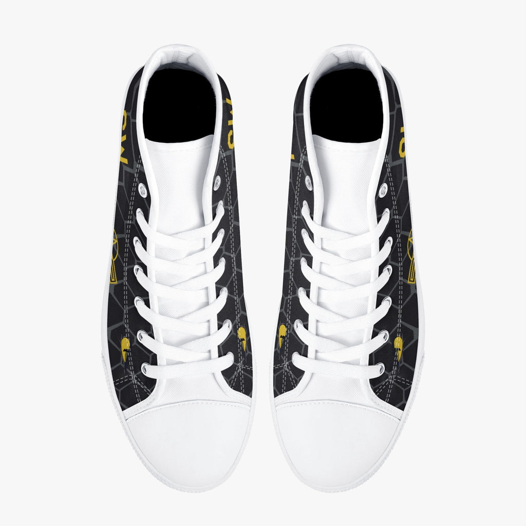 F-16 "Venom" High Top Canvas Shoes - I Love a Hangar
