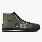 P-40 "#155" of 2LT Kenneth Taylor High Top Canvas Shoes - I Love a Hangar