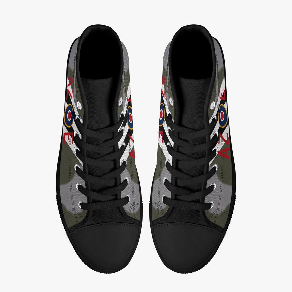 DH.98 Mosquito "AZ-E" High Top Canvas Shoes