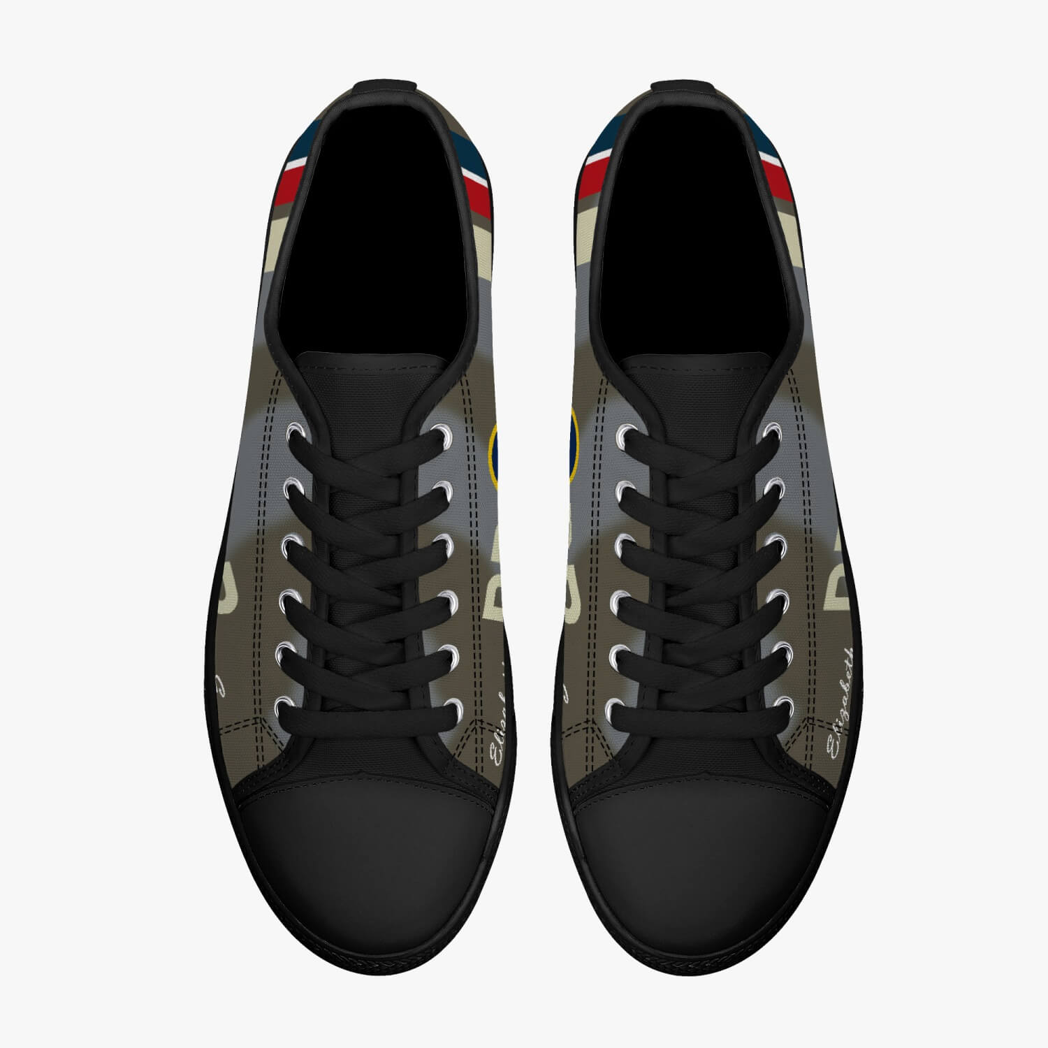 Spitfire "Elizabeth" Low Top Canvas Shoes - I Love a Hangar