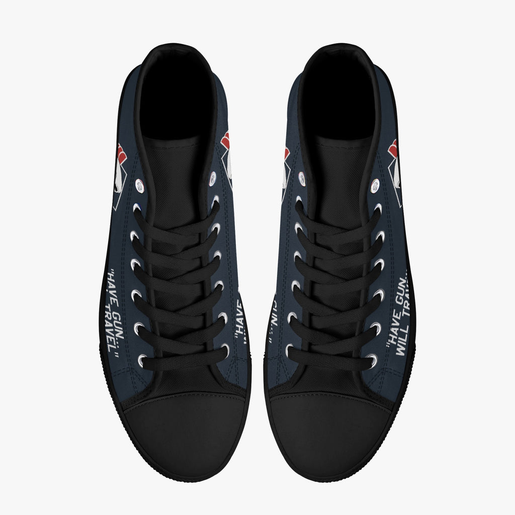VFA-34 "Blue Blasters" High Top Canvas Shoes - I Love a Hangar