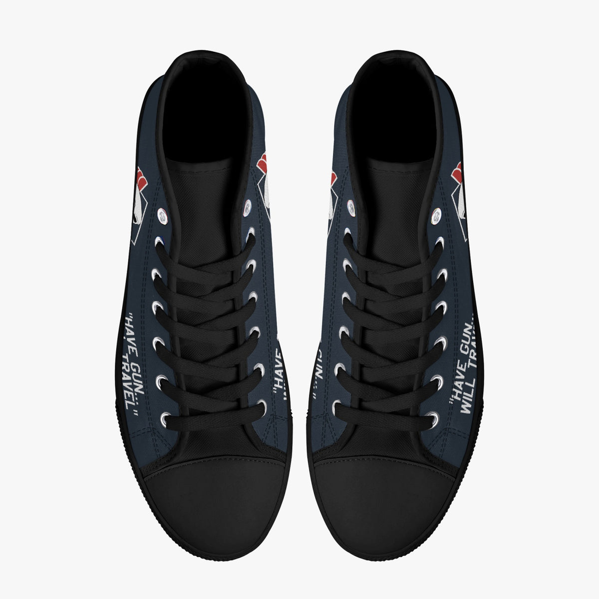 VFA-34 "Blue Blasters" High Top Canvas Shoes - I Love a Hangar