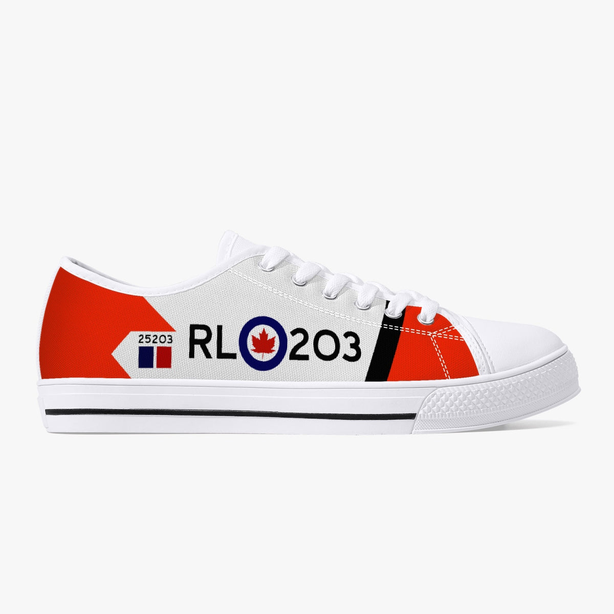 CF-105 "Arrow" (RL-203) Low Top Canvas Shoes - I Love a Hangar