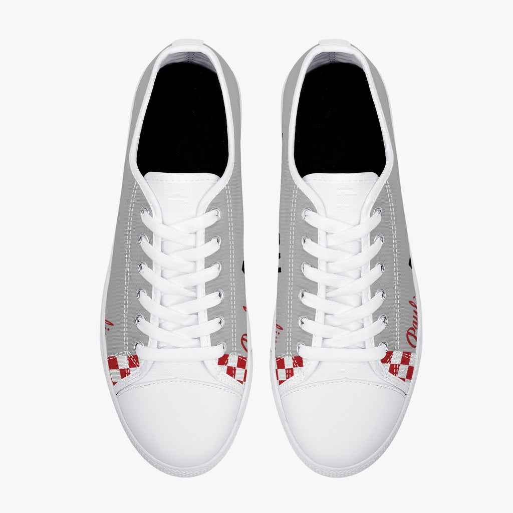 P-51 "Pauline" Low Top Canvas Shoes - I Love a Hangar