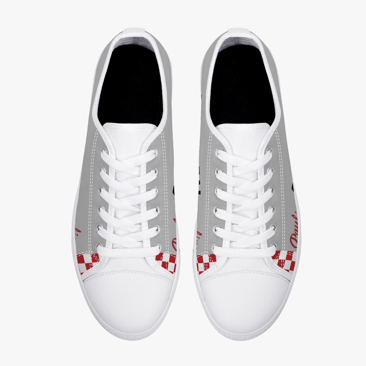 P-51 "Pauline" Low Top Canvas Shoes - I Love a Hangar