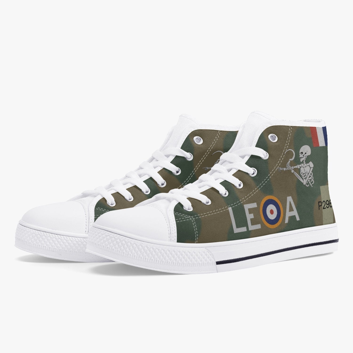 Hurricane "LE-A" High Top Canvas Shoes - I Love a Hangar