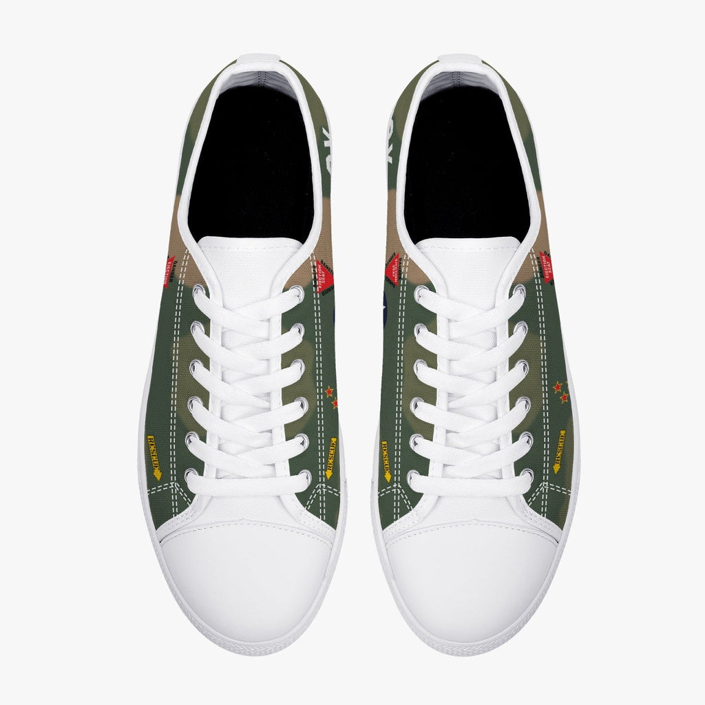 F-4 Phantom "Buick 01" Low Top Canvas Shoes - I Love a Hangar