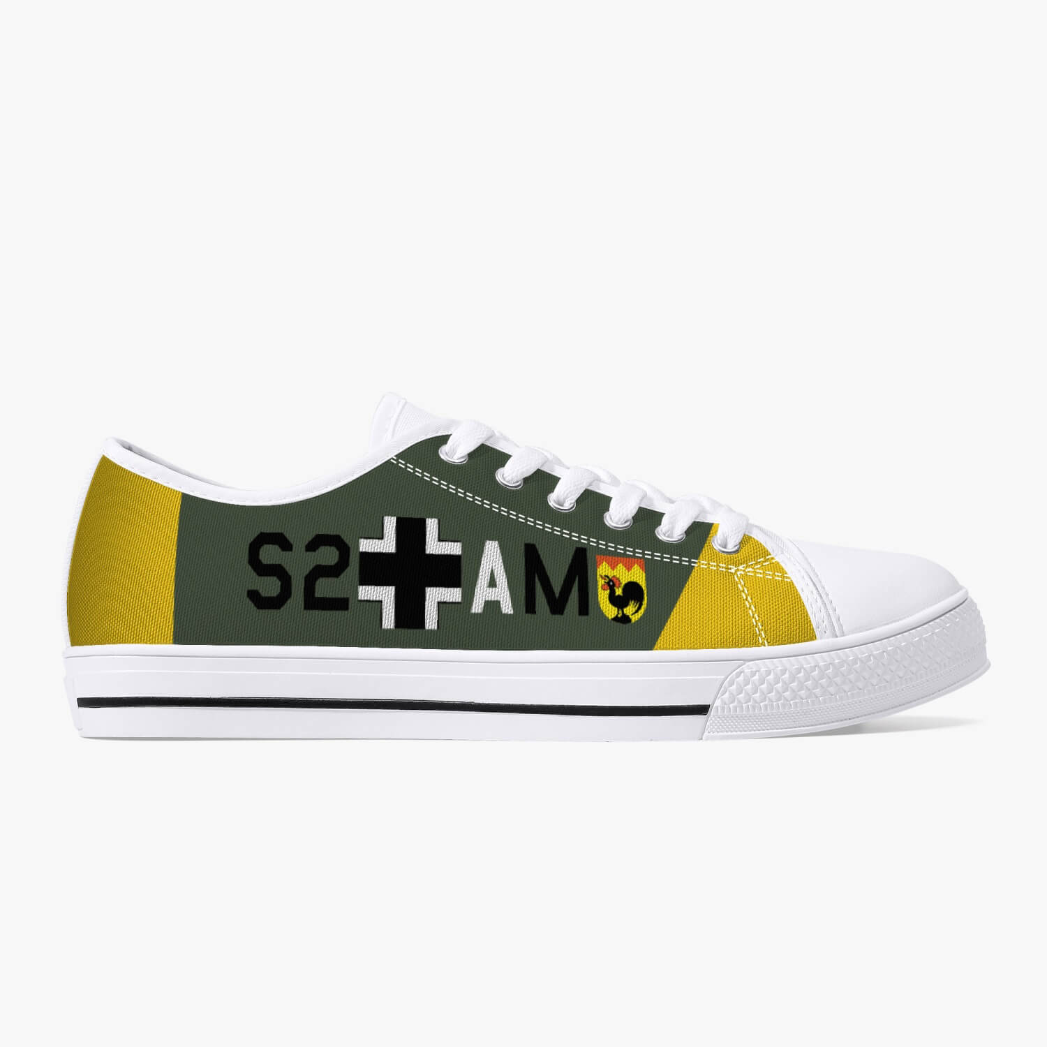 Ju-87 "Stuka" Low Top Canvas Shoes - I Love a Hangar