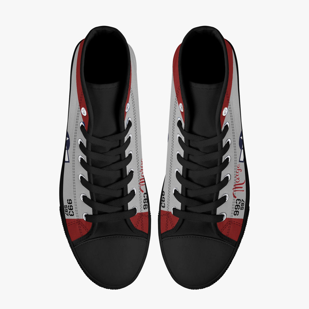 P-38 "Marge" High Top Canvas Shoes - I Love a Hangar