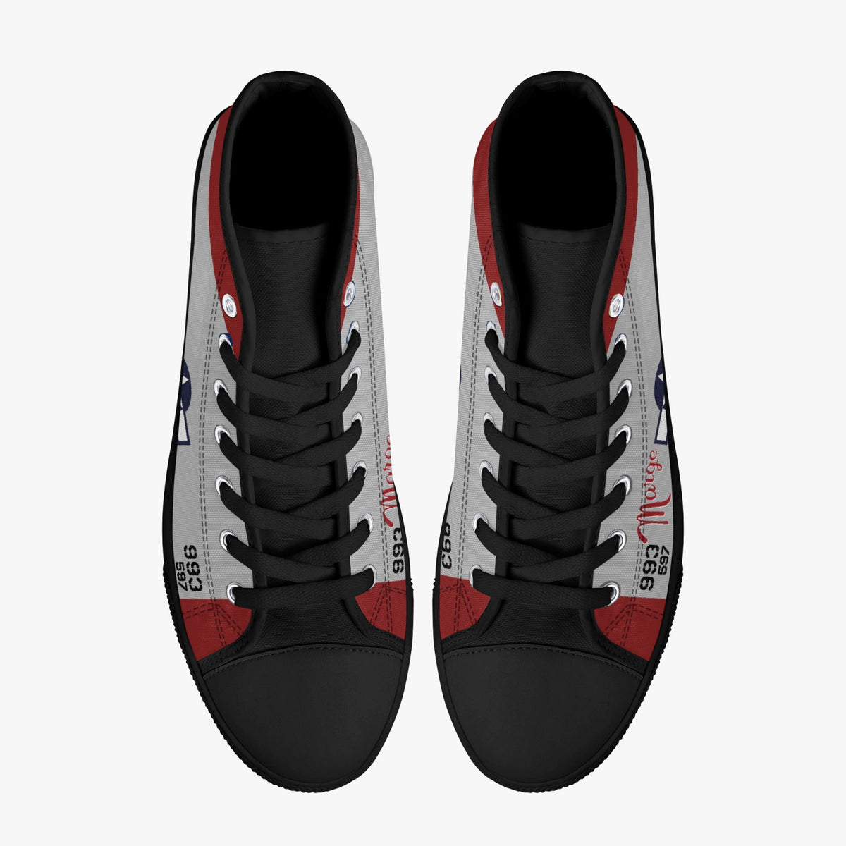 P-38 "Marge" High Top Canvas Shoes - I Love a Hangar