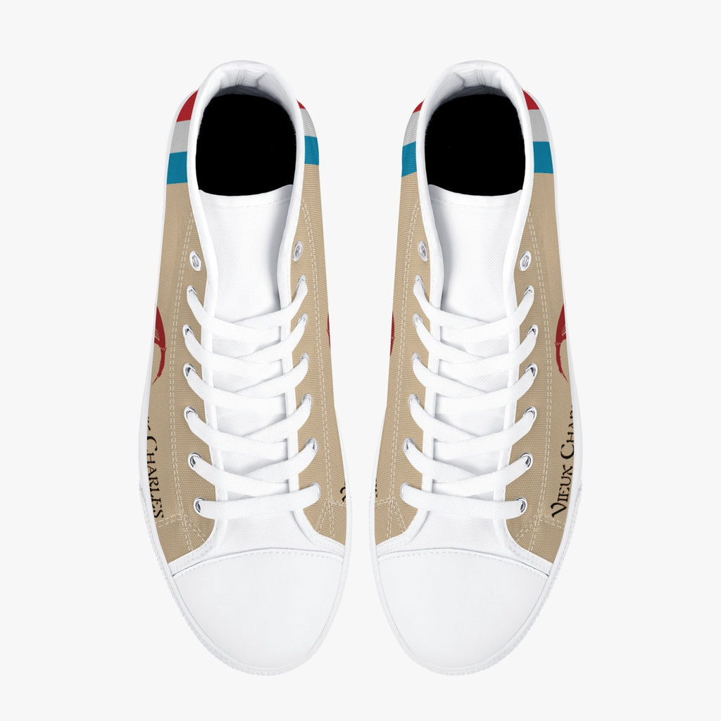 SPAD VII "Vieux Charles" High Top Canvas Shoes - I Love a Hangar