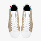 SPAD VII "Vieux Charles" High Top Canvas Shoes - I Love a Hangar