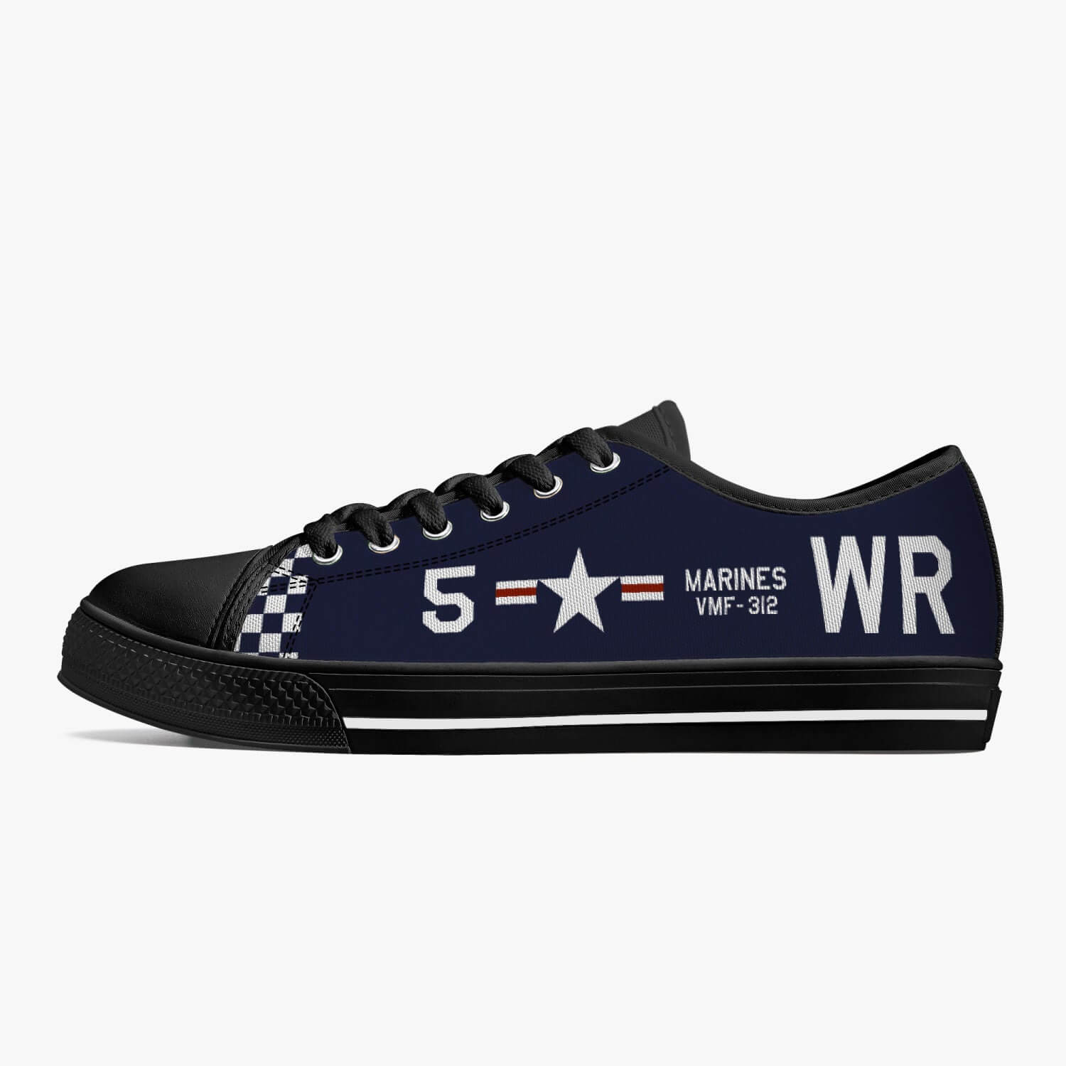 F4U Corsair "WR5" Low Top Canvas Shoes - I Love a Hangar