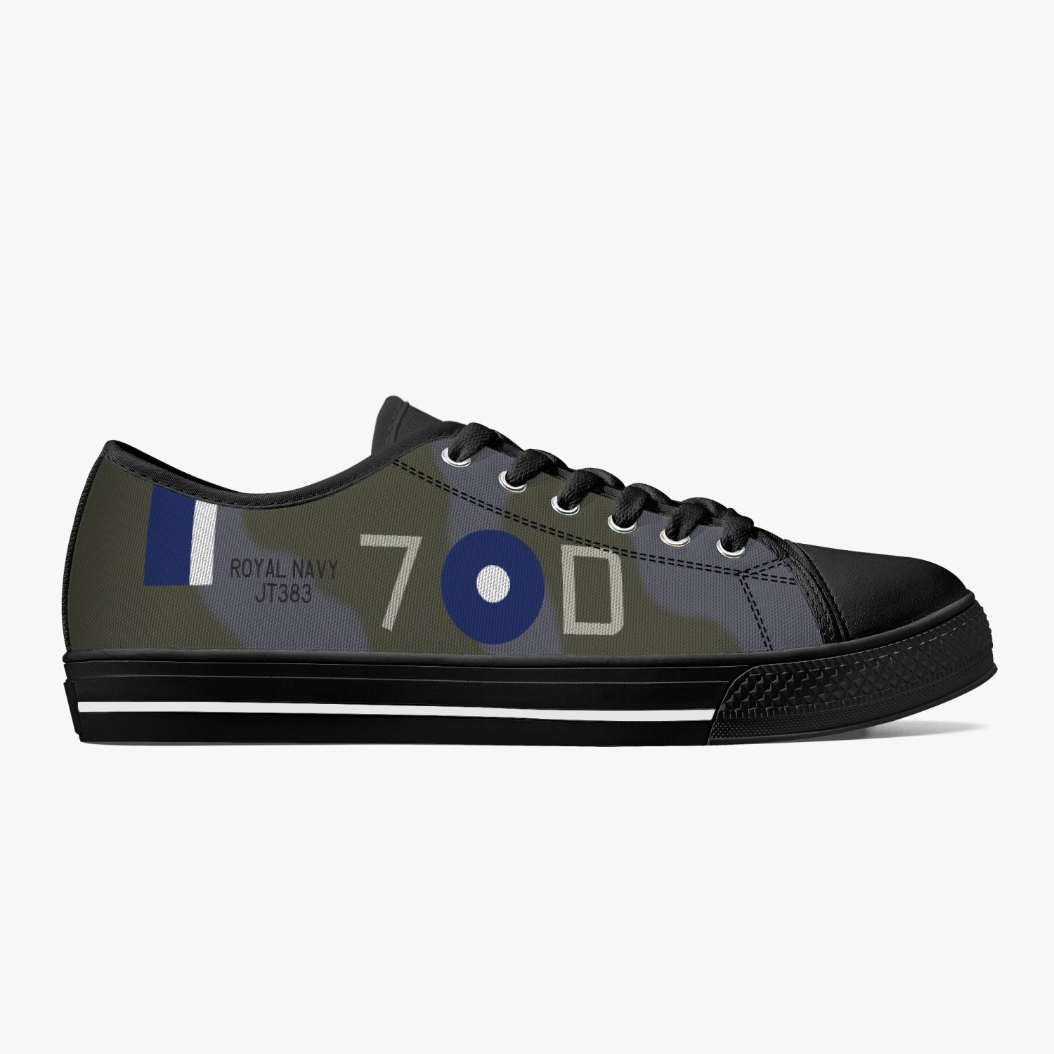 F4U Corsair "7-D" Low Top Canvas Shoes - I Love a Hangar