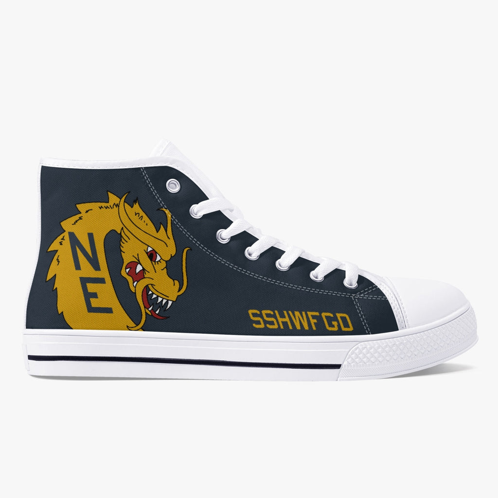 VFA-192 "Golden Dragons" High Top Canvas Shoes - I Love a Hangar