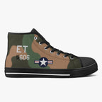 A-1 Skyraider "Wiley Coyote" High Top Canvas Shoes - I Love a Hangar